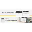7.0 Cu. Ft. Whirlpool® Top Load Gas Dryer with Moisture Sensor WGD6150PW