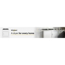 Whirlpool® 7.0 Cu. Ft. Top Load Gas Moisture Sensing Dryer with Steam WGD5050LW
