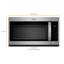 Whirlpool® 1.7 cu. ft. Microwave Hood Combination with Electronic Touch Controls YWMH31017HZ