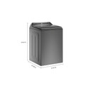 Whirlpool® 6.0 - 6.1 cu. ft. I.E.C. Top Load Washer with 2 in 1 Removable Agitator WTW8127LC
