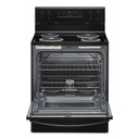 4.8 cu. ft. Whirlpool® electric range with Keep Warm setting YWFC150M0JB