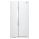 Whirlpool® 33-inch Wide Side-by-Side Refrigerator - 22 cu. ft. WRS312SNHW