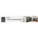 6.0-6.1 Cu. Ft. I.E.C. Whirlpool® Top Load Washer with Removable Agitator WTW6157PB