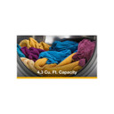 Whirlpool® 5.0 cu.ft I.E.C. Closet-Depth Front Load Washer with Intuitive Controls WFW560CHW