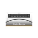 Whirlpool® 5.0 cu.ft I.E.C. Closet-Depth Front Load Washer with Intuitive Controls WFW560CHW