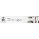 Whirlpool® 5.0 cu.ft I.E.C. Closet-Depth Front Load Washer with Intuitive Controls WFW560CHW