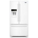 Maytag® 36- Inch Wide French Door Refrigerator with PowerCold® Feature - 25 Cu. Ft. MFI2570FEW