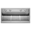 Kitchenaid® 48'' 585 or 1170 CFM Motor Class Commercial-Style Wall-Mount Canopy Range Hood KVWC908KSS Kitchenaid® 48'' 585 or 1170 CFM Motor Class Commercial-Style Wall-Mount Canopy Range Hood KVWC908KSS