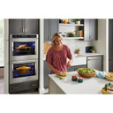 KitchenAid® 27" Double Wall Oven with Air Fry Mode KOED527PSS