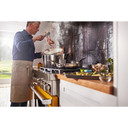 KitchenAid® 36'' Smart Commercial-Style Gas Range with 6 Burners KFGC506JYP