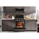 Kitchenaid® 30-Inch 5-Burner Gas Convection Range KFGG500EBS Kitchenaid® 30-Inch 5-Burner Gas Convection Range KFGG500EBS