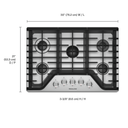 Kitchenaid® 30 5-Burner Gas Cooktop KCGS350ESS