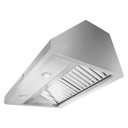 Kitchenaid® 36" 585 or 1170 CFM Motor Class Commercial-Style Wall-Mount Canopy Range Hood KVWC906KSS