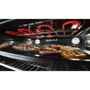 Kitchenaid® 30-Inch 5-Element Electric Convection Front Control Range YKSEG700ESS