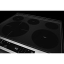 Kitchenaid® 30-Inch 5-Element Electric Convection Front Control Range YKSEG700ESS