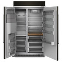 Kitchenaid® 29.4 Cu. Ft. 48" Built-In Side-by-Side Refrigerator with Ice and Water Dispenser KBSD708MBS Kitchenaid® 29.4 Cu. Ft. 48" Built-In Side-by-Side Refrigerator with Ice and Water Dispenser KBSD708MBS