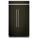 Kitchenaid® 30 Cu. Ft. 48 Built-In Side-by-Side Refrigerator with PrintShield™ Finish KBSN708MBS