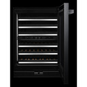 Jennair® NOIR™ 24" Built-In Undercounter Wine Cellar, Right Swing JUWFR242HM