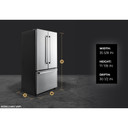 Jennair® NOIR 36" French Door Freestanding Refrigerator JFFCF72DKM