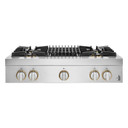 Jennair® 36" RISE™ Gas Professional-Style Rangetop with Gas Grill JGCP636HL