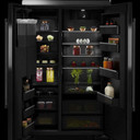 Jennair® RISE™ 48" Built-In Side-By-Side Refrigerator with External Ice and Water Dispenser JBSS48E22L