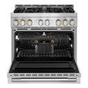 Jennair® 36" RISE™ Gas Professional-Style Range JGRP436HL