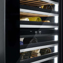Jennair® NOIR™ 24" Built-In Undercounter Wine Cellar, Left Swing JUWFL242HM
