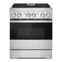 Jennair® 30" NOIR™ Dual-Fuel Professional-Style Range JDRP430HM
