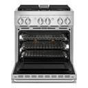 Jennair® 30" NOIR™ Dual-Fuel Professional-Style Range JDRP430HM