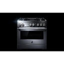 Jennair® 36" RISE™ Dual-Fuel Professional-Style Range JDRP636HL