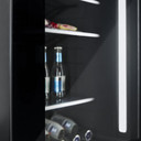 Jennair® NOIR™ 24" Under Counter Glass Door Refrigerator, Right Swing JUGFR242HM