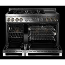 Jennair® 48" RISE™ Gas Professional-Style Range with Chrome-Infused Griddle JGRP548HL Jennair® 48" RISE™ Gas Professional-Style Range with Chrome-Infused Griddle JGRP548HL