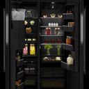 Jennair® RISE™ 42" Built-In Side-By-Side Refrigerator with External Ice and Water Dispenser JBSS42E22L