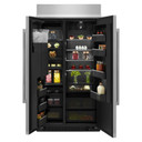Jennair® RISE™ 42" Built-In Side-By-Side Refrigerator with External Ice and Water Dispenser JBSS42E22L Jennair® RISE™ 42" Built-In Side-By-Side Refrigerator with External Ice and Water Dispenser JBSS42E22L