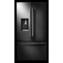 Jennair® RISE™ 72” Counter-Depth French Door Refrigerator with Obsidian Interior JFFCC72EHL