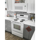 30-inch Amana® Electric Range with Self-Clean Option YACR4503SFW