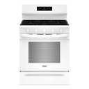 Whirlpool® 30-inch Gas Range with Air Fry and Air Baking, Self Cleaning, Rapid Preheat 5.0 CuFt Capacity WFGS5030RW