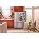Kitchenaid® 20 cu. ft. 36-Inch Width Counter-Depth French Door Refrigerator with Interior Dispense KRFC136RPS