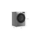 Whirlpool® 7.4 cu. ft. Smart Front Load ENERGY STAR® Certified Gas Dryer with Wrinkle Shield™ Option WGD5720RR