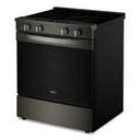 Whirlpool® 30-inch Smart Slide in Electric Range with True Convection, No Preheat Air Fry, WipeClean™ Coating, Steam/Self Clean and High Speed Preheat YWSES7530RV