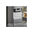 Kitchenaid® 20.8 Cu. Ft. Counter-Depth Side-by-Side Refrigerator with Exterior Ice and Water Dispenser in PrintShield™ Finish KRSC536RPS Kitchenaid® 20.8 Cu. Ft. Counter-Depth Side-by-Side Refrigerator with Exterior Ice and Water Dispenser in PrintShield™ Finish KRSC536RPS