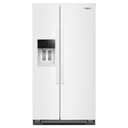 Whirlpool® 36-inch Counter Depth Side-by-Side Refrigerator with TruCool™ System WRSC5536RW Whirlpool® 36-inch Counter Depth Side-by-Side Refrigerator with TruCool™ System WRSC5536RW