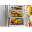 Whirlpool® 36-inch Full Depth Side-by-Side Refrigerator with Prep &amp; Store Bins WRSF6536RZ
