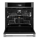Jennair® RISE™ Single Wall Oven with V2™ Vertical Dual-Fan True Convection with Advanced Temperature Precision JOESC730RL