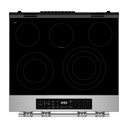 Kitchenaid® 5.3 Cu. Ft. Smart Slide-in Electric Range with Convection Cooking Modes YKSES330SPS