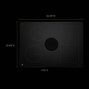 30" NextGen JennAir Downdraft Induction Cooktop JIDT730SBL