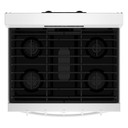 Whirlpool® 30-inch Gas Range with Air Cooking Technology WFGS5730SW
