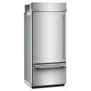 Kitchenaid® 20.8 Cu. Ft. 36" Built-In Bottom Mount Refrigerator with Platinum Interior KBBL336SPS