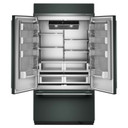 Kitchenaid® 24.2 Cu. Ft. 42" Built-In French Door Bottom Mount Refrigerator with Platinum Interior KBFN542SJP