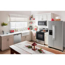 30-inch Amana® Electric Range with Extra-Large Oven Window YAER6203MSS